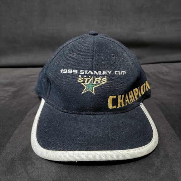Dallas Stars 2000 NHL Stanley Cup Champions WHOOPS New Era Strapback Cap Hat - Picture 1 of 5